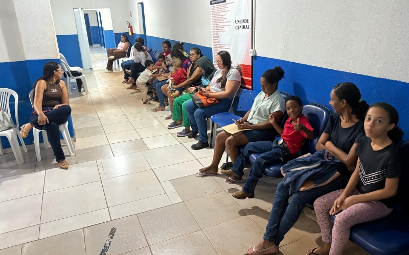 Mutiro de consultas com neuropediatra atende 30 crianas em Dom Aquino