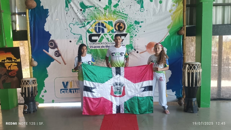 Atletas de Dom Aquino conquistam medalhas na 6 Copa Norto de Capoeira em Lucas do Rio Verde | Foto: 