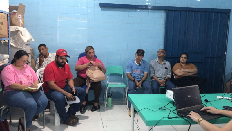 Profissionais da Sade apresentam propostas para o PPA 20262029 em reunio setorial | Foto: 